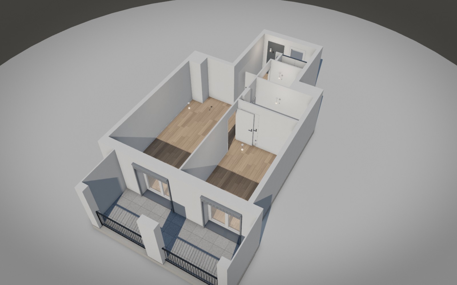 Maquette 3D du T2